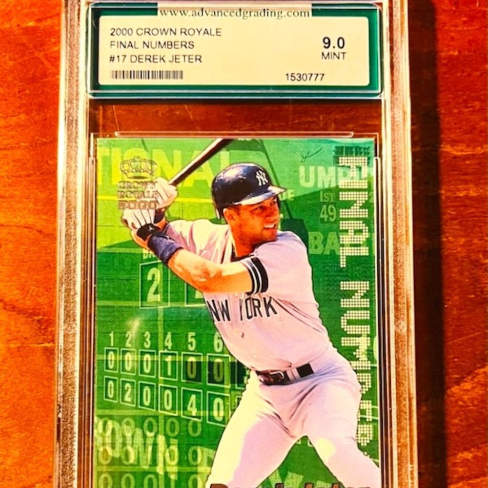 Vintage Derek Jeter Professionally Graded 2000 Crown Royal Baseball Card…